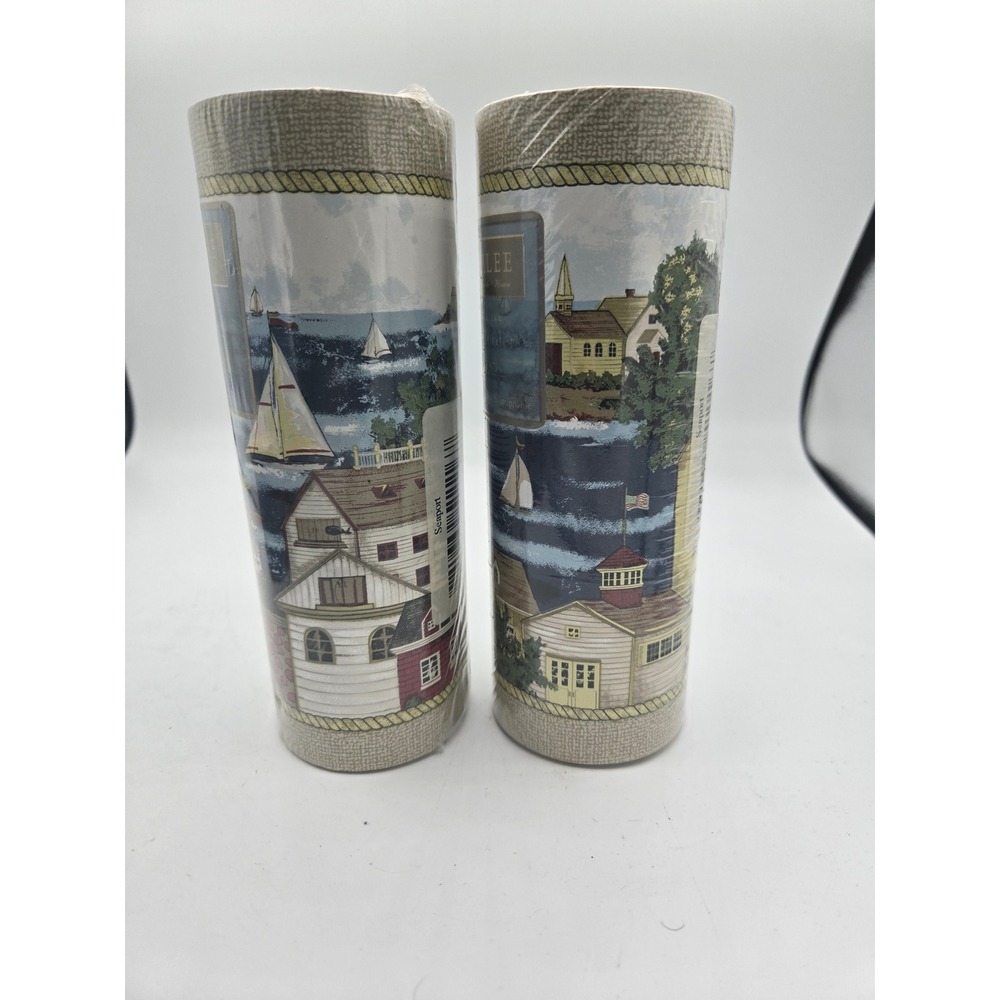 2 Vintage Jubilee‎ "Seaport" Wallpaper Borders